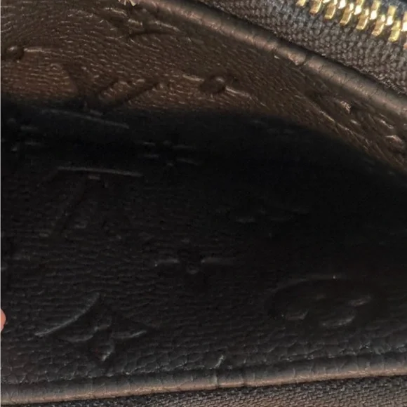 Fashion Empreinte Crossbody Bag or Purse - Black - Picture 9 of 12